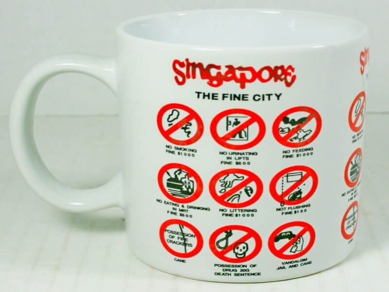 10 Weird and Strange Laws in Singapore with Infographic