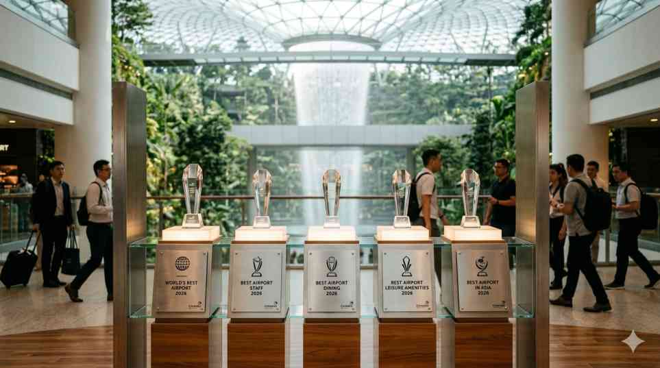 Changi Airport Awards 2026 List: All Five Big Wins