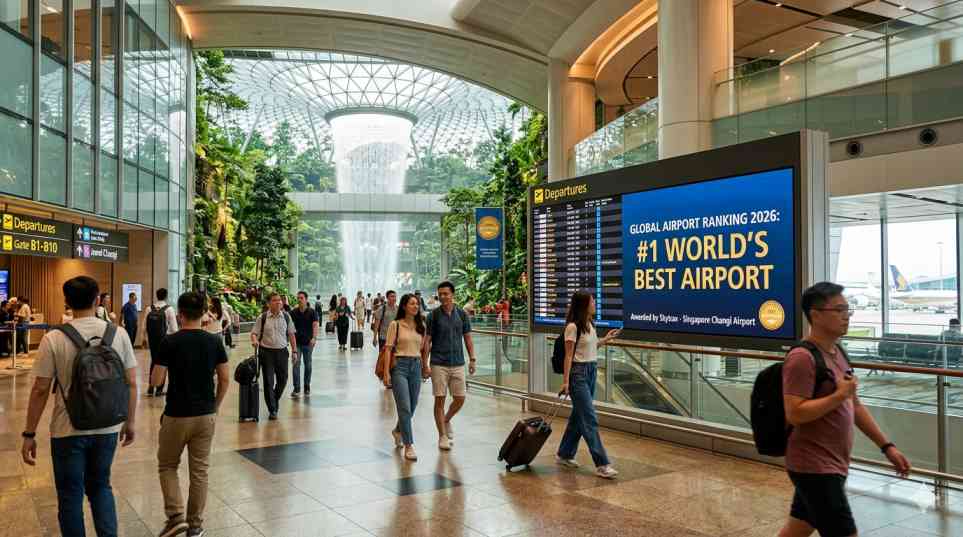 Singapore Changi Airport Global Ranking 2026