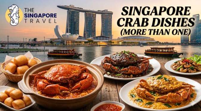 Singapore Crab Dishes (More Than One)
