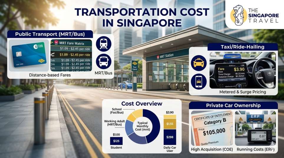Transportation Cost in Singapore: Moving Around