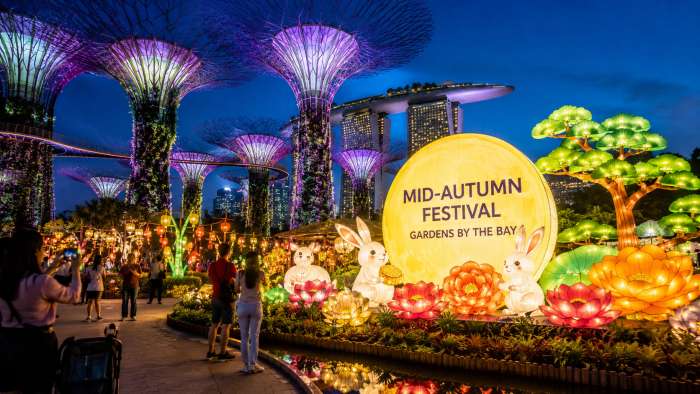 Mid Autumn Festival Gardens by the Bay